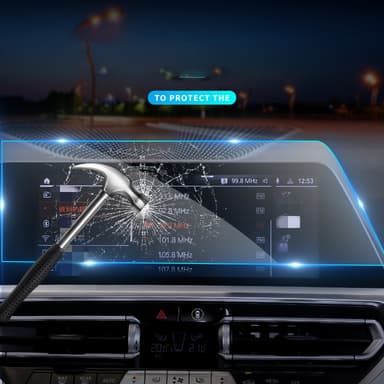 Skjermbeskytter for bilnavigasjon for 2016-2021 BMW 7-serie