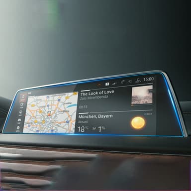 Skjermbeskytter for bilnavigasjon for 2016-2021 BMW 7-serie