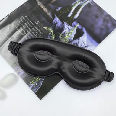 Silke øyemaske- Sovemaske med 3D-konturdesign