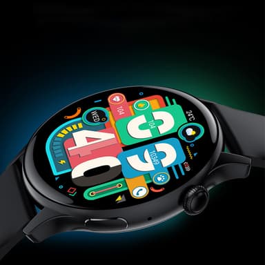 Smartklokke med multisportmoduser Sort