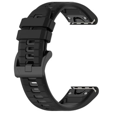 Tofarget klokkerem for Garmin Fenix/Epix Flerfarget 20 mm