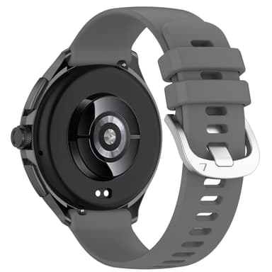 Silikonarmbånd for Xiaomi Watch 2 Pro/S3 og Honor Watch 4 Pro Grå