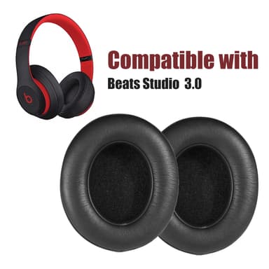 Øreputer til Beats Studio 3 - 1 par Sort