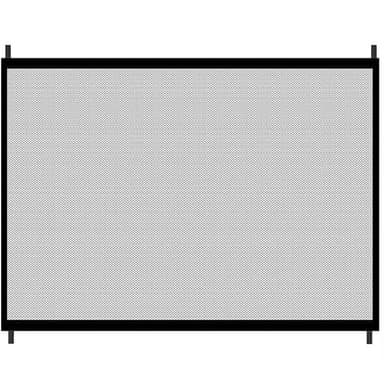 Sikkerhetsgrind for dører og trapper (180 x 74 cm) Nylon