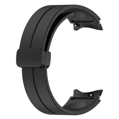 Silikonrem 20 mm til Samsung Galaxy Watch 5/4 Sort
