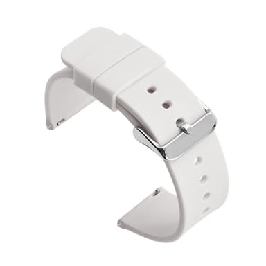 Universell silikonklokkerem Hvit 19 mm