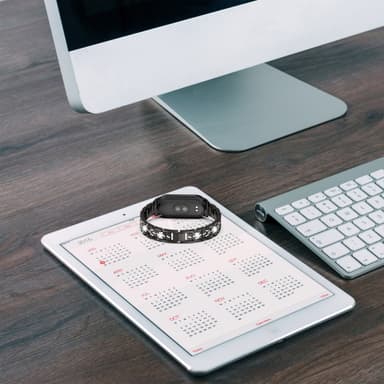 Xiaomi Watch Band med Rhinestone, 8/8NFC/9/9NFC Sort