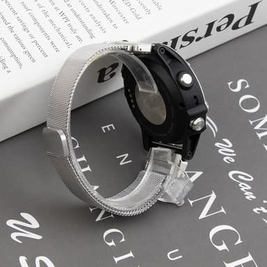 Hurtigutløserklokkerem for Garmin Fenix 7 / 6 / Tactix 7 pro Sølv 22mm