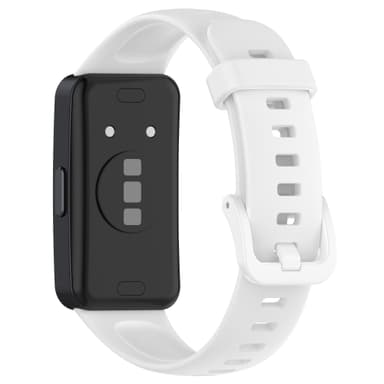 Silikonarmbånd til Huawei Band 9 Hvit