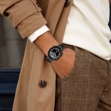 Stålspenne for Samsung Galaxy Watch Ultra 47MM Sort