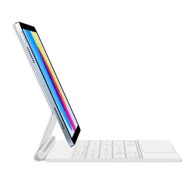 Beskyttende etui til iPad med Bluetooth-tastatur Hvit iPad Pro 11 M4 2024