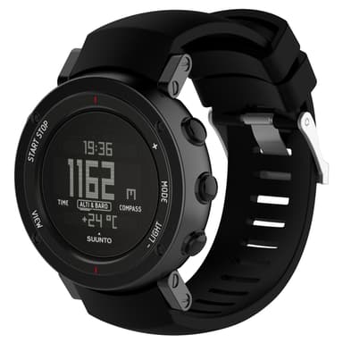 Silikonklokkerem for Suunto Core ALU Svart