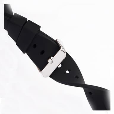Universell silikonklokkerem Sort 12 mm