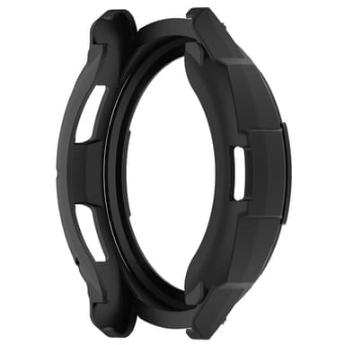 Beskyttelsesveske med roterbar ramme for Samsung Watch 6 Classic 47mm Sort