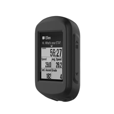 Beskyttende silikonetui til Garmin Edge 130 Sort