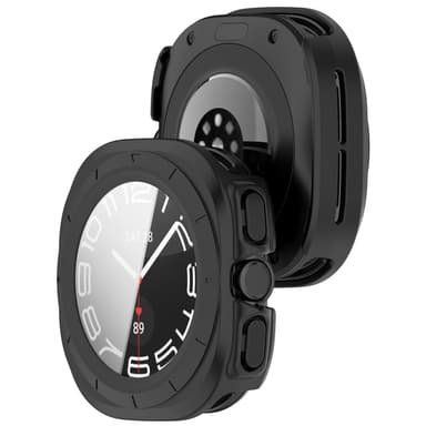 Samsung Watch Ultra 47 mm veske med innebygd skjermbeskytter Sort