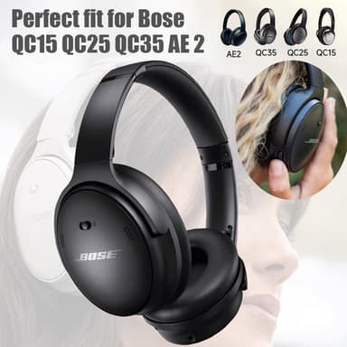 Erstatnings-øreputer for Bose QC15 QC25 QC35 AE 2 Beige
