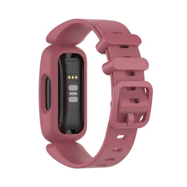Silikonarmbånd for Fitbit Inspire 2, Fitbit Ace 3 Rød