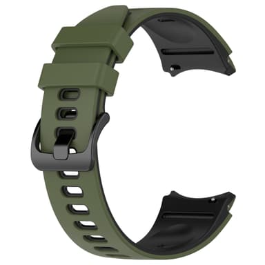Tofarget klokkerem for Samsung Galaxy Watch 4/5/6/6 Classic Grønn