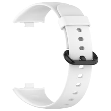Silikonrem for Redmi Watch 4, Xiaomi Band 8 Pro Hvit
