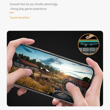 Skjermbeskytter med posisjoneringshjelp Gjennomsiktig iPhone 11/XR