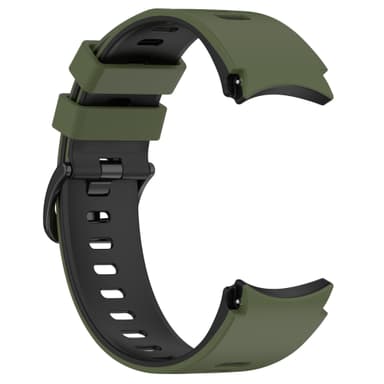 Tofarget klokkerem for Samsung Galaxy Watch 4/5/6/6 Classic Grønn