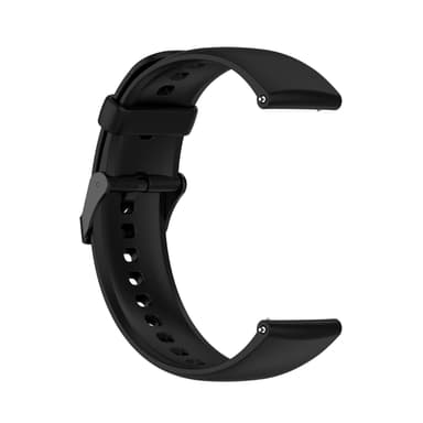 SKG V9 Pro, Amazfit Bip5 Unity flytende silikonklokkerem Sort