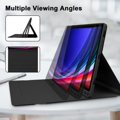 Beskyttelsesveske med tastatur til Samsung Galaxy Tab Samsung Galaxy Tab S9+/S9 Plus