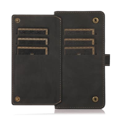 Lommebokdeksel med kortspor for iPhone 16-serien iPhone 16 Pro