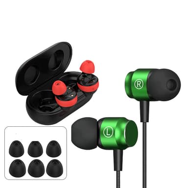 Øreputer til Samsung Galaxy Buds 2 in-ear hodetelefoner 3,8 mm 3 par Sort