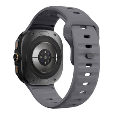 Silikonklokkerem for Samsung Galaxy Watch Ultra 47 mm Grå