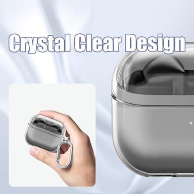 Etui til Samsung Galaxy Buds 3 / Buds 3 Pro med karabinkrok