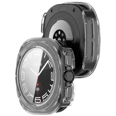 Samsung Watch Ultra 47 mm veske med innebygd skjermbeskytter Gjennomsiktig