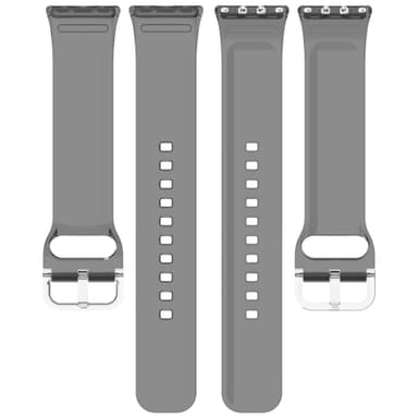 Samsung Galaxy Fit3 fargeskiftende silikonklokkerem Sort