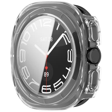 Samsung Watch Ultra 47 mm veske med innebygd skjermbeskytter Gjennomsiktig