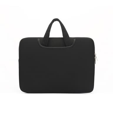 Vanntett laptopveske med håndtak Sort XL