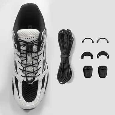 Salomon Quicklace skolisser, 2 par Sort M