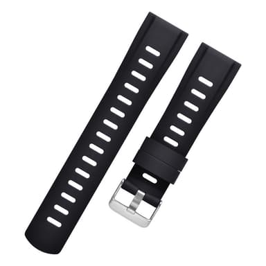 Silikonrem for Huawei GT3/2 Honor Watch 4 Sort L