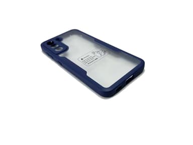 TPU-materiale 360° alt-inkludert mobiltelefondeksel for Samsung-telefoner Blå Samsung Galaxy S21