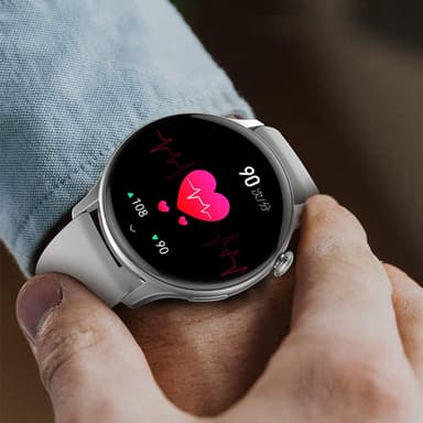 Smartklokke med multisportmoduser Sølv