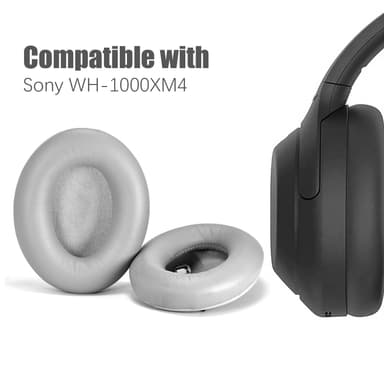 Øreputer for Sony WH-1000XM4 1 par Grå