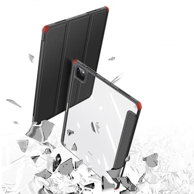 Beskyttelsesveske for iPad Air 4/5 10.9/iPad Air 6 11 (2024) Sort