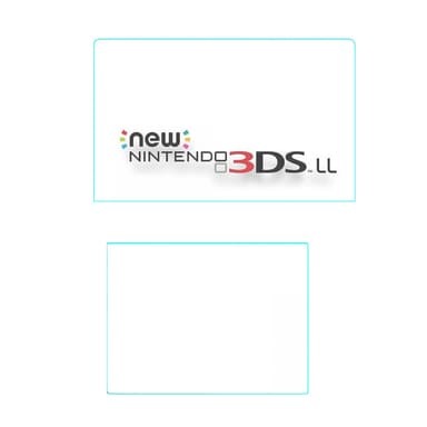 Skjermbeskytter til Nintendo 3DS XL Gjennomsiktig