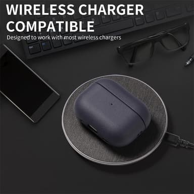 TPU-beskyttelsesdeksel for AirPods Pro/Pro 2 Sort Airpods Pro 2