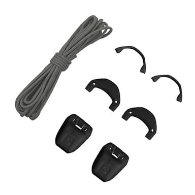 Salomon Quicklace skolisser, 2 par Grå S