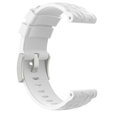 Silikonarmbånd til Suunto Spartan Sport Wrist HR Baro Hvit