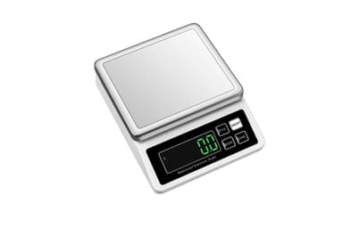Elektronisk digital vekt Hvit 10 kg/0,1 g