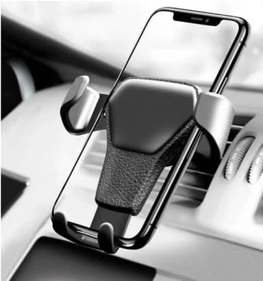 Mobilholder til bilen, sort