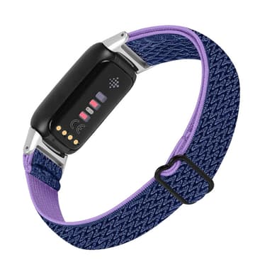 Justerbar nylonstropp for Fitbit Alta Blå