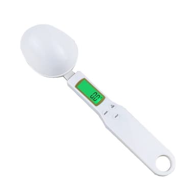 Digital skjevekt 0,1 g / 500 g  - Hvit